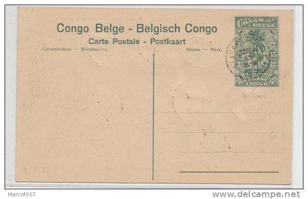 CONGO BELGE ENTIER N° 102 POSTE TRANSIT SUR LE KASAI A VOIR - Entiers Postaux