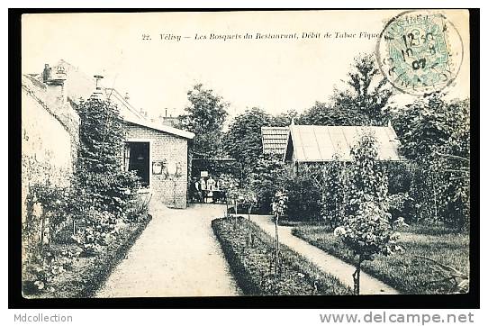 78 VELIZY / Les Bosquets Du Restaurant, Débit De Tabac Fique / - Velizy