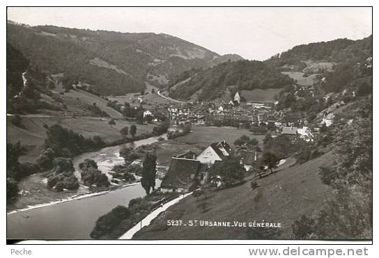 N°28085 -cpa St Ursanne -vue Générale- - Saint-Ursanne