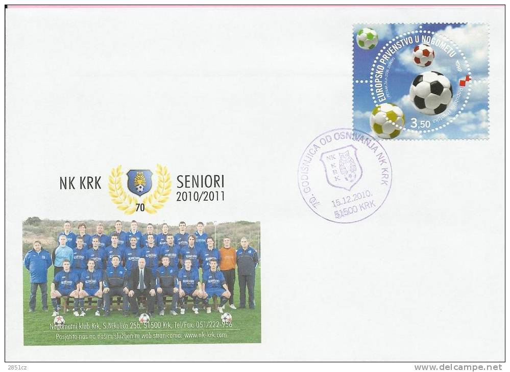 70th ANNIVERSARY OF SOCCER CLUB KRK (NK KRK), Krk, 15.12.2010., Croatia, Cover - Berühmte Teams