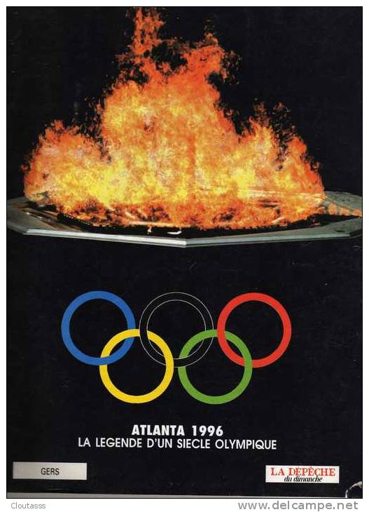 JEUX OLYMPIQUES  ATLANTA)  1996  EDITION SPECIALE 120 Pages ; 119 Photos  Athlètes - Libros