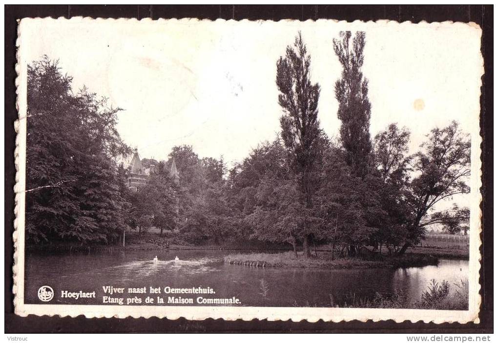 HOEILAART / HOEYLAERT - Etang Près De La Maison Communale - Vijver Naast Het Gemeentehui - Circulé - Circulated - 1944. - Hoeilaart