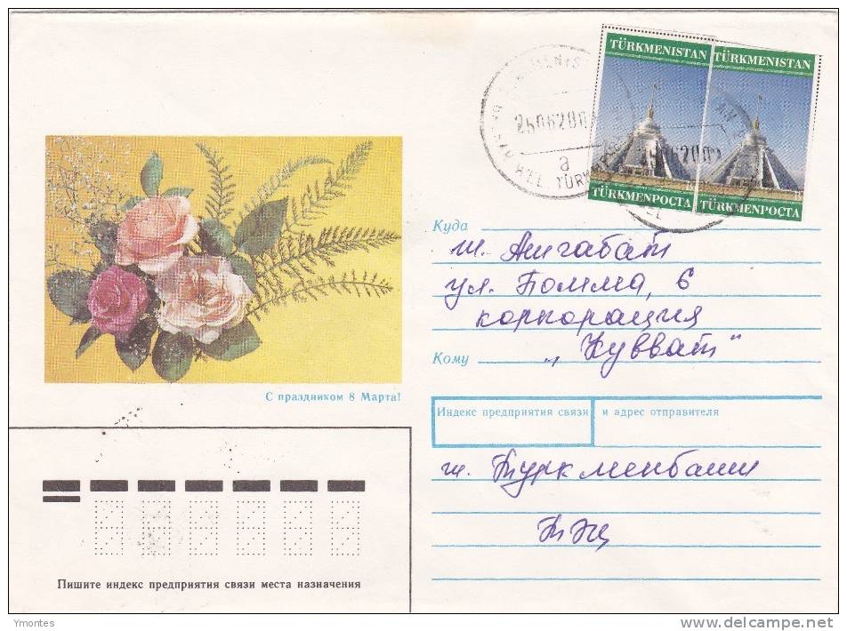 Cover Turkmenistan 2001 - Turkmenistán