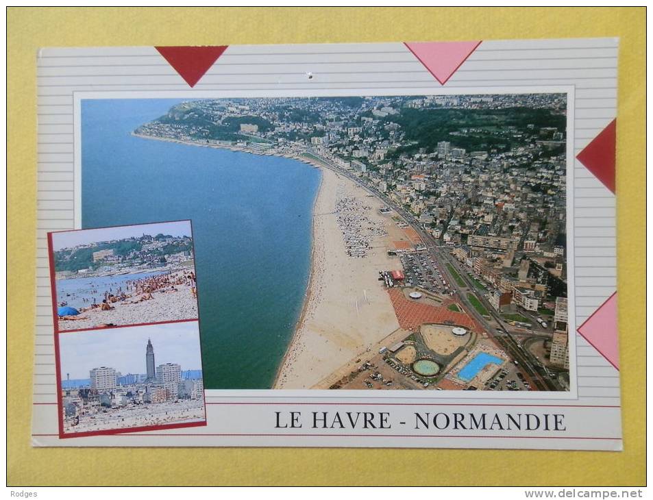 Dep 76 , Cpm  LE HAVRE  , Vue Aérienne , Vue Générale Sur Sainte Adresse Et Le Havre , M7624.173 (197) - Non Classés