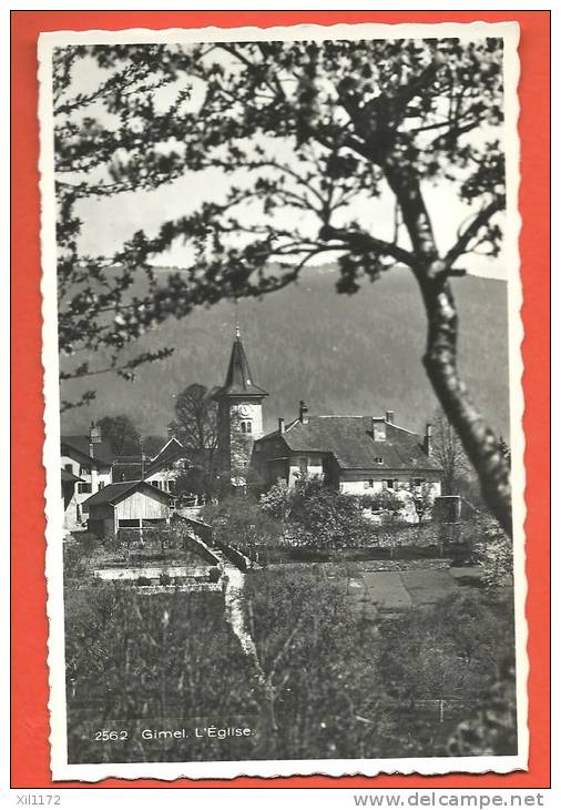 C0989 Gimel L'Eglise. Visa ACF 1939. Perrochet-Ph. 2562, Non Circulé. - Gimel