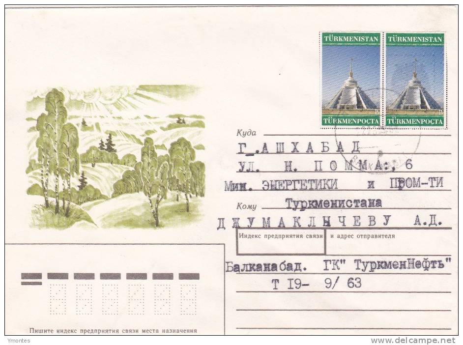 Cover Turkmenistan 2001 - Turkmenistán