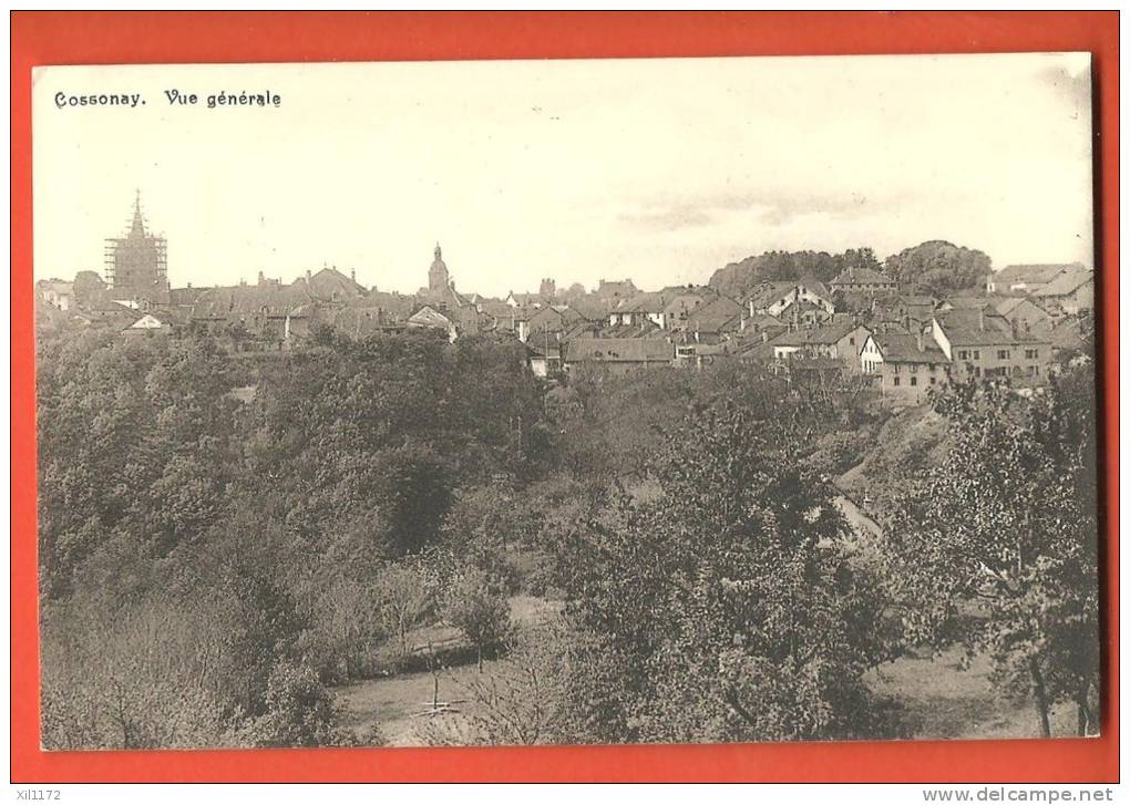 C1011 Cossonay, Vue Générle. Non Circulé. Deriaz 2764 - Cossonay