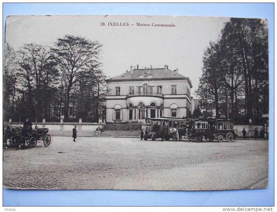 Ma Réf: 55-6-58.                 IXELLES    Maison Communale. - Ixelles - Elsene