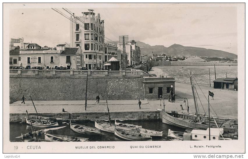 J J S 762 / C P A     - CEUTA  MUELLE DEL COMERCIO  QUAI DU COMMERCE - Ceuta