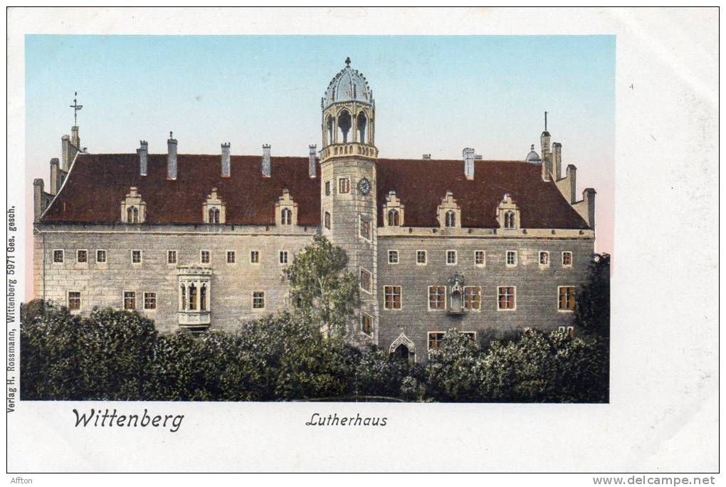 Wittenberg 1900 Postcard - Wittenberg