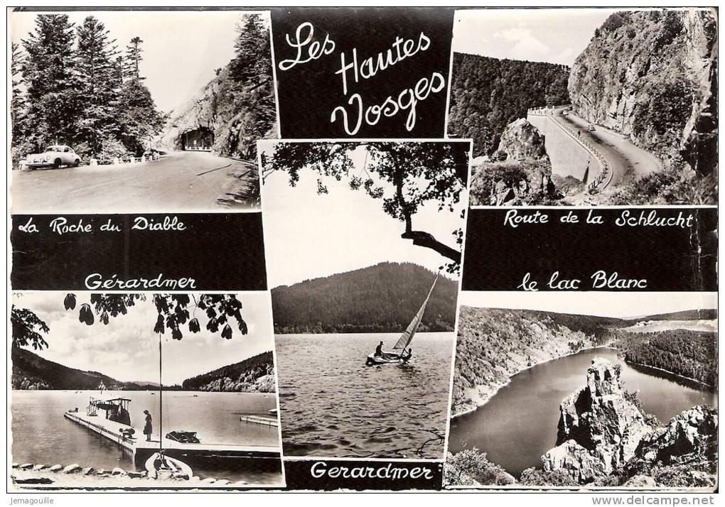 LES HAUTES VOSGES 88 - Multivues - U-2 - Autres & Non Classés