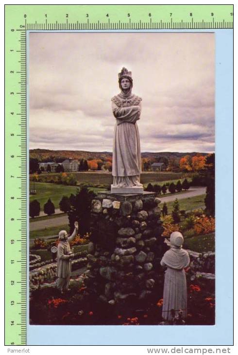 Apparition De Notre Dame De La Salette  ( Exacte Reproduction à Enfield New Hampshire USA) Post Card Carte Postale - Monuments