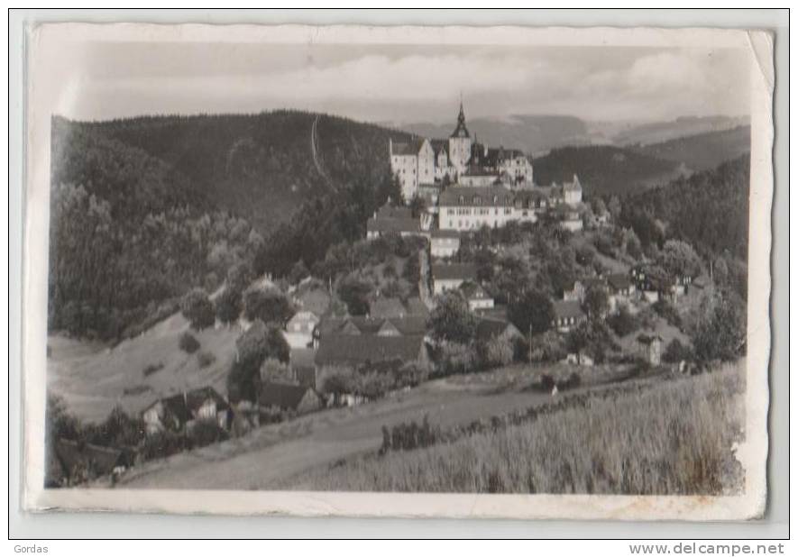 Germany -  Altenberg - Burg Lauenstein - Lauenstein