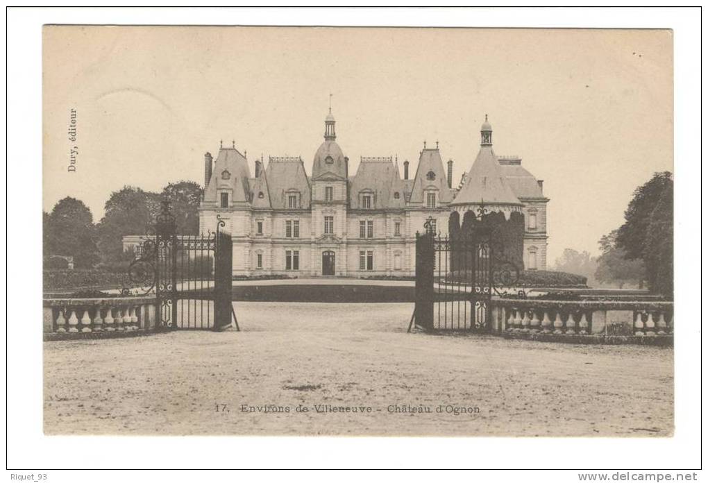 17. Environ De Villeneuve - Château D´Ognon - Autres & Non Classés