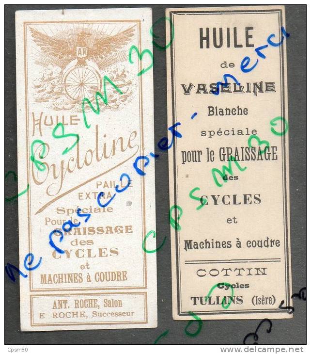 étiquettes HUILE De Vaseline Pour Le Graissage Des Cycles Et Autos à TULLINS 38 Isère - Motos