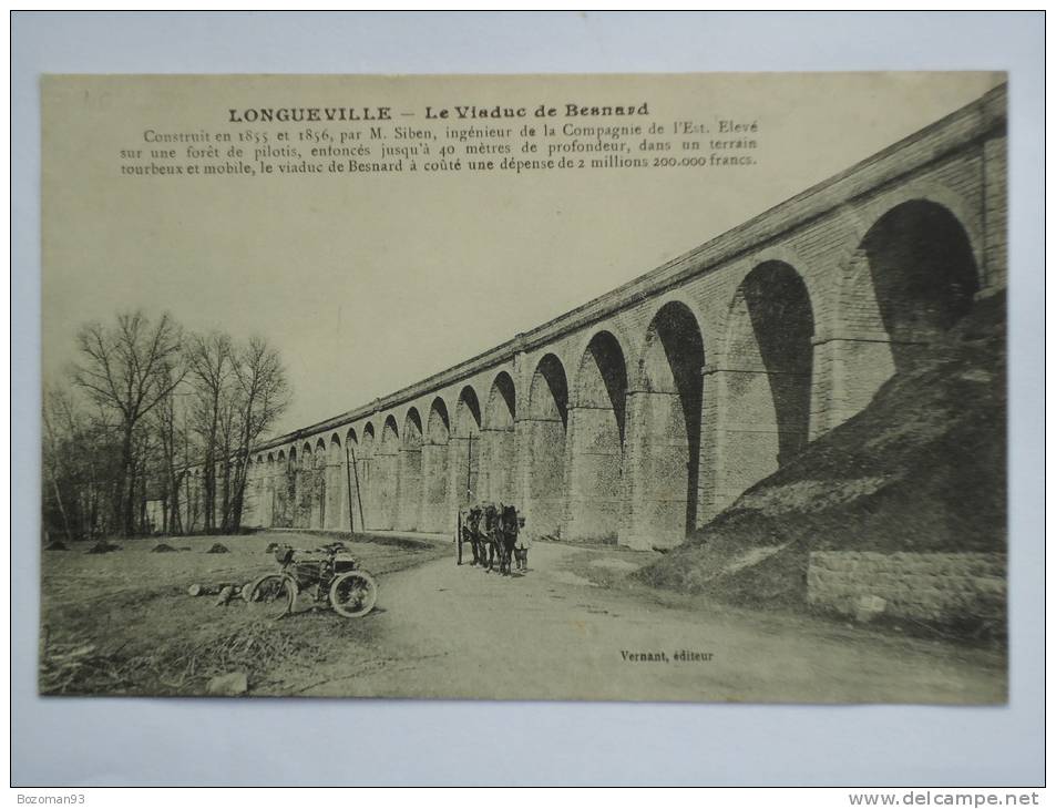 LONGUEVILLE  ( 77 )  LE VIADUC DE BESNARD  CPA - Other & Unclassified