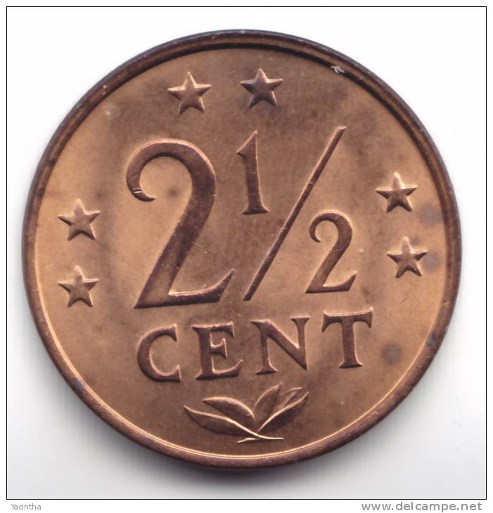 @Y@   Nederlandse Antillen    2 1/2 Cent 1976   UNC   (C147) - Antilles Néerlandaises