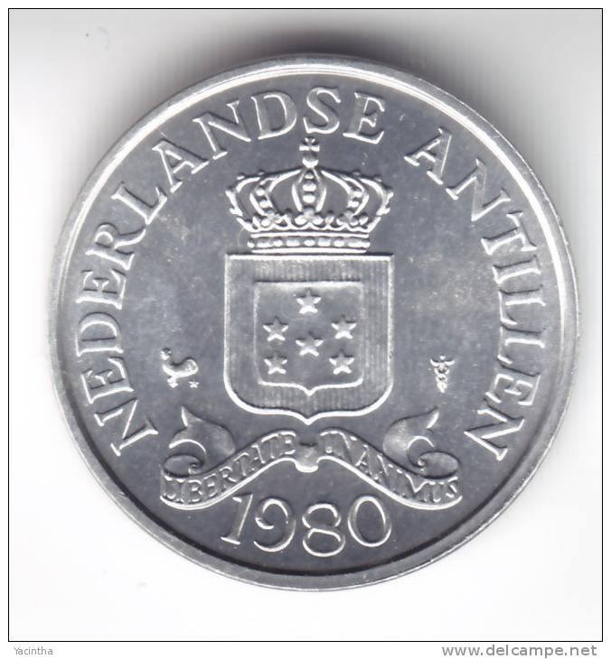 @Y@   Nederlandse Antillen    2 1/2 Cent 1980  UNC   (C156) - Nederlandse Antillen