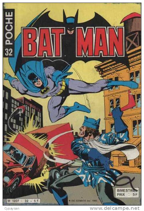 BATMAN POCHE N° 32 BE SAGEDITION  10-1980 - Batman