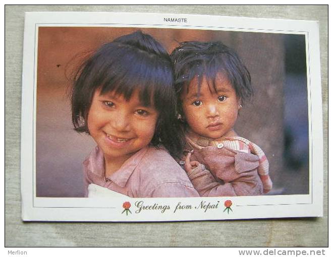 Nepal - Namaste - A Smiling Girl Of Bhant   D90334 - Nepal