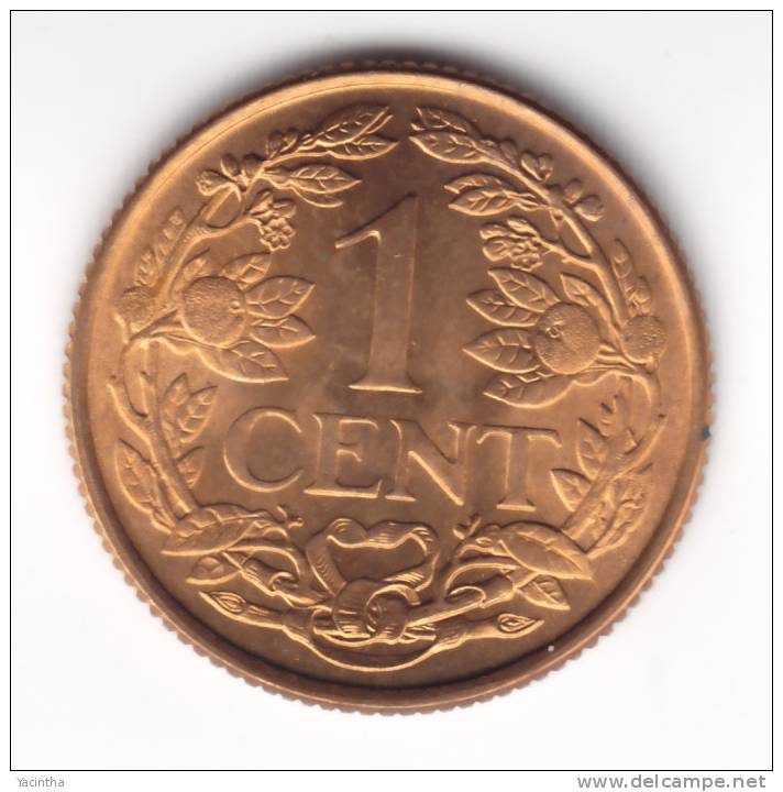 @Y@   Nederlandse Antillen    1 Cent 1965  FDC   (C178)   VERRY  NICE COIN - Netherlands Antilles