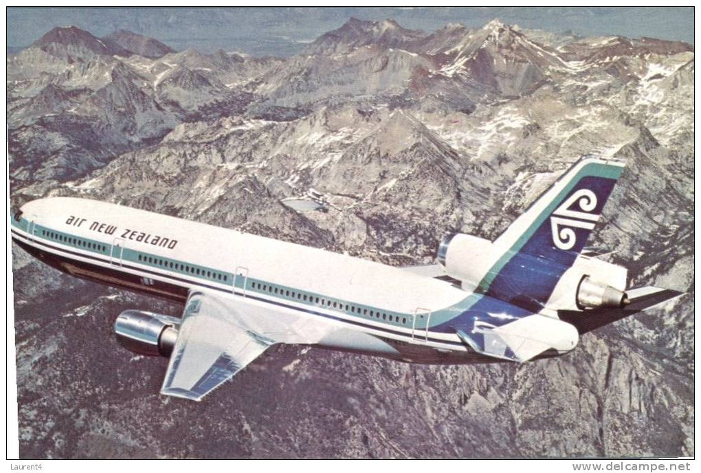 (500) Air New Zealand DC10 - 1946-....: Moderne