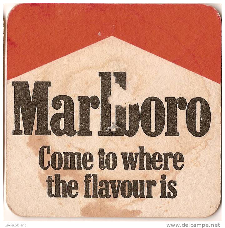 Cigarettes /Marlboro/"Comme To Where The Flawour Is " /années 80      SOUB5 - Portavasos