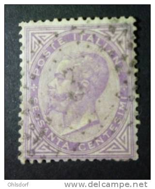 ITALIA 1863: Sassone 21, O - FREE SHIPPING ABOVE 10 EURO - Usati