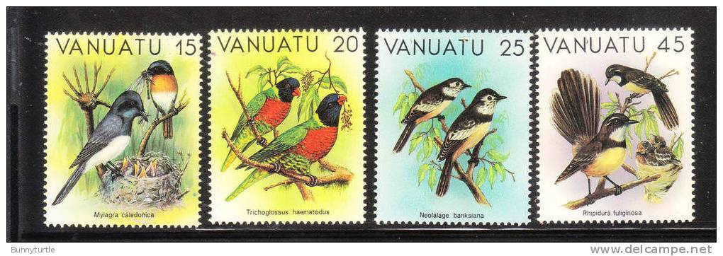 Vanuatu 1982 Birds Broadbills MNH - Vanuatu (1980-...)