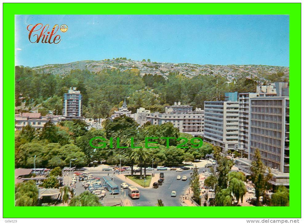 VINA DEL MAR, CHILI  - PLAZA JOSÉ FRANCISCO VERGARA, CHILE - TRAVEL IN 1986 - - Chili