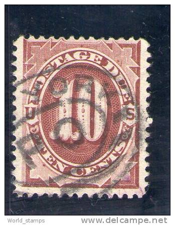 ETATS UNIES D´AMERIQUE 1887-9 TAXE O - Postage Due