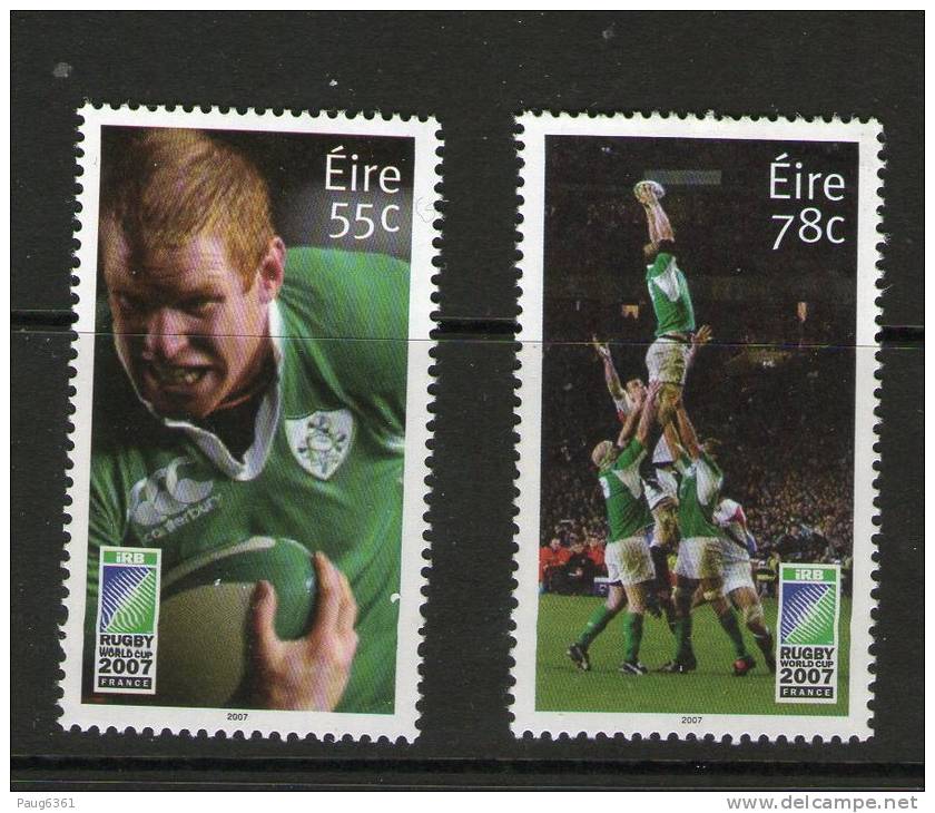 IRLANDE 2007 RUGBY  YVERT N°1792/93  NEUF MNH** - Rugby