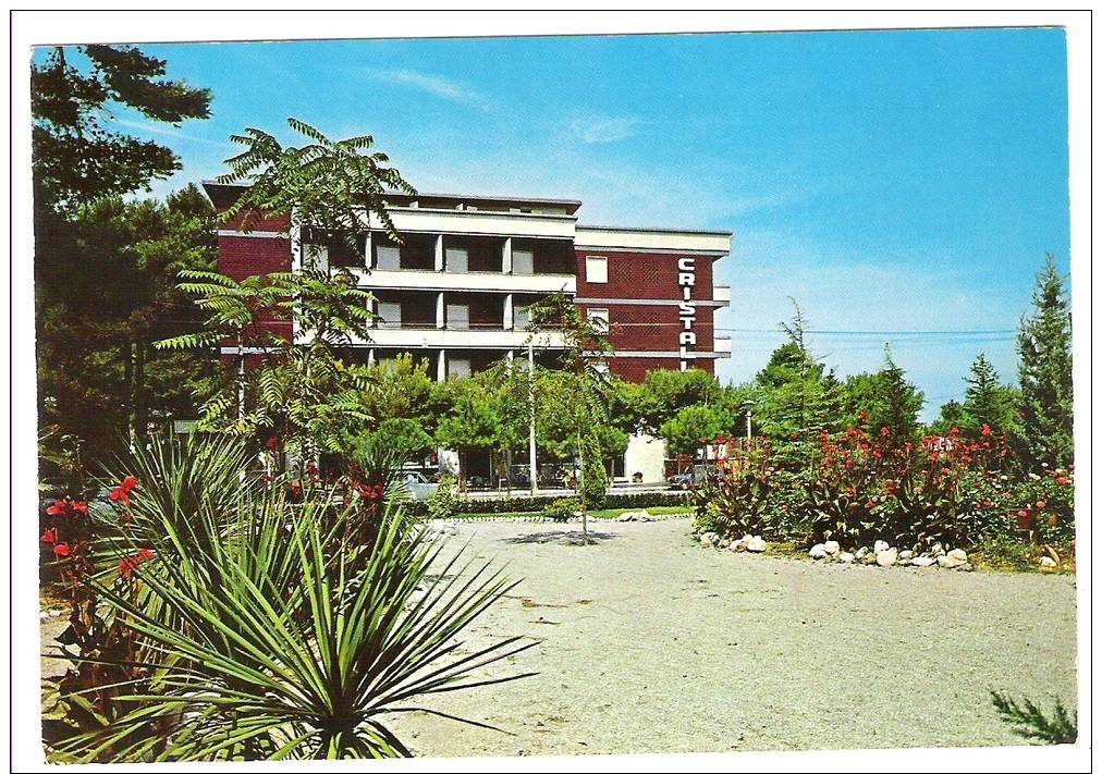 GIULIANOVA TERAMO HOTEL CRISTALLO E GIARDINO ANNI 70 - Autres & Non Classés