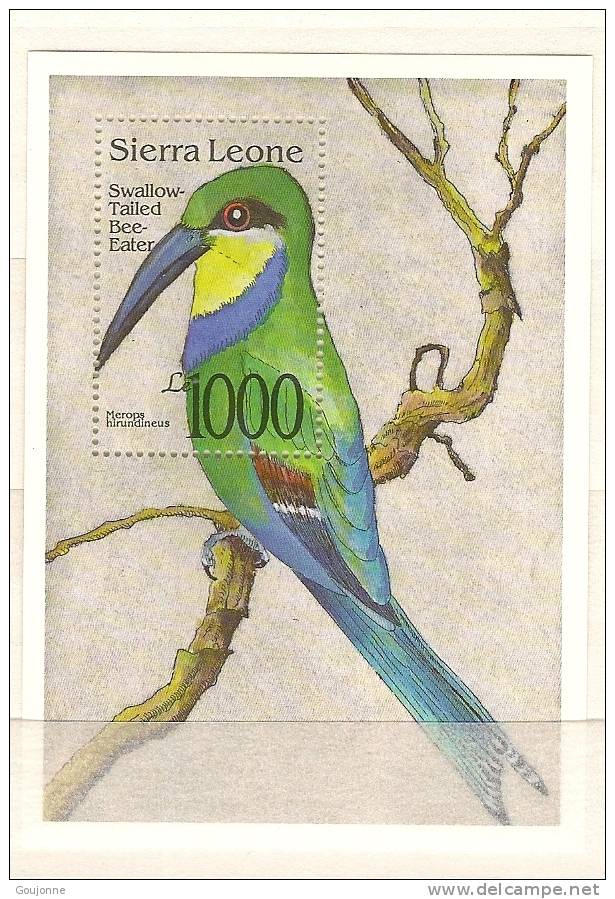 SIERRA LEONE  Faune Oiseaux      (2)  BF 212** - Pics & Grimpeurs
