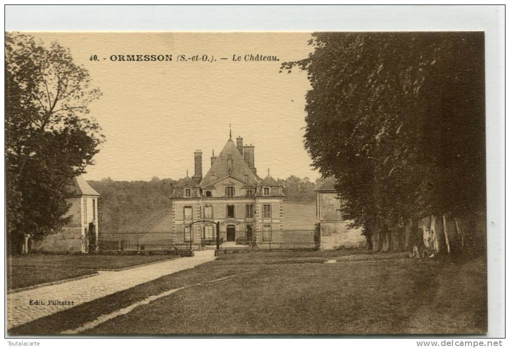 CPA 94  ORMESSON LE CHÂTEAU - Ormesson Sur Marne
