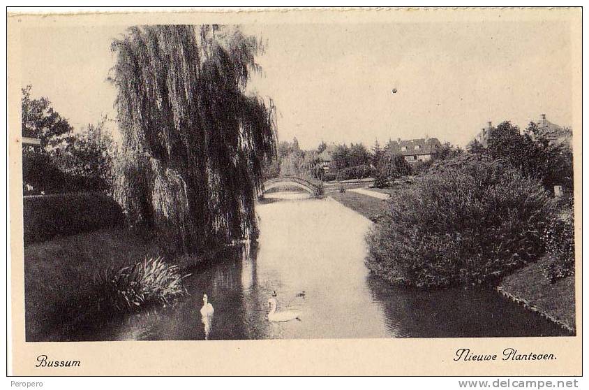 AK Netherlands BUSSUM   Verlag . Rembrant .Utrecht No.14. OLD POSTCARD - Bussum