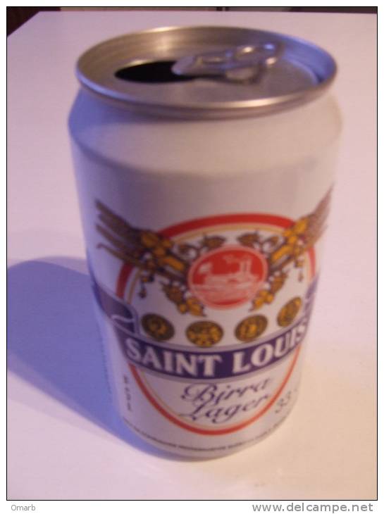 Alt185 Lattina Birra, Boite Biere, Can Beer, Lata Cerveza, 33cl Sain Louis, Italia 1998 - Cannettes