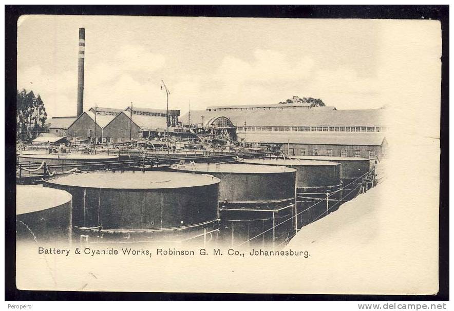 South Africa    JOHANNESBURG Battery &amp; Cyanide Works - Afrique Du Sud