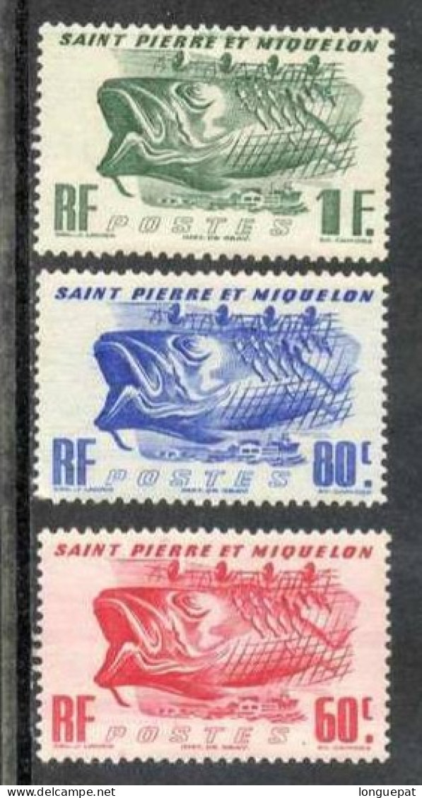 SAINT-PIERRE Et MIQUELON : Morues -Poisson - - Unused Stamps