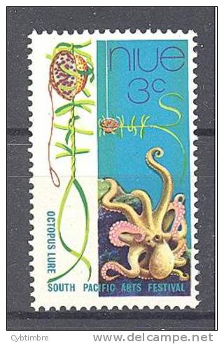 Niue: Yvert N° 133**; MNH; Pieuvre; Octopus - Niue