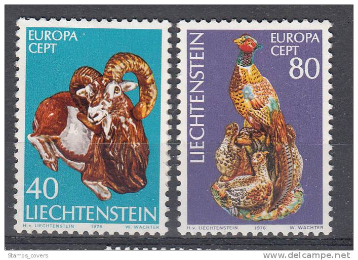 LIECHTENSTEIN MNH** MICHEL 642/43 EUROPA 1976 - 1976