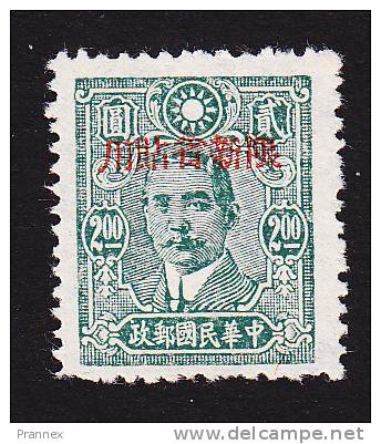 China, Sinkiang, Scott #171, Mint Never Hinged, Dr. Sun Yat-sen Overprinted, Issued 1944 - Xinjiang 1915-49