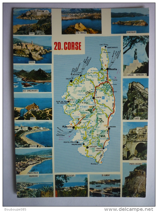 lot de 25 cartes de corse toutes differentes ( toutes visible )