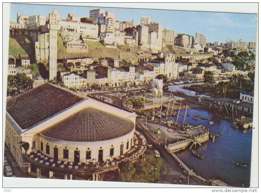 Cpsm    Bresil Salvador  Vue Panoramique - Salvador De Bahia