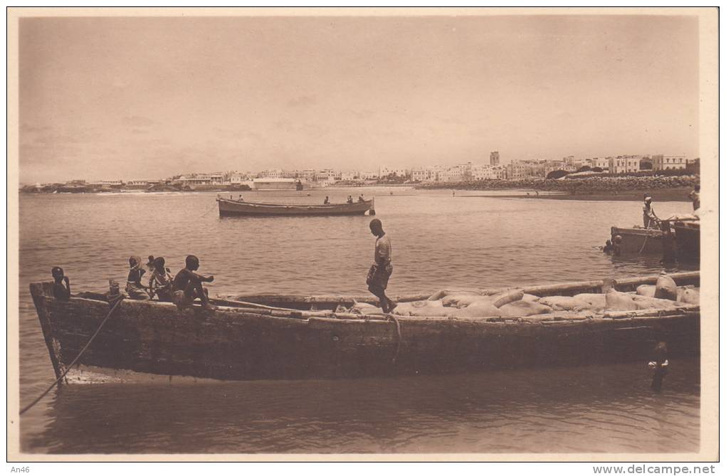 MOGADISCIO - PORTO BELLA FOTO D'EPOCA ORIGINALE 100% - Somalie