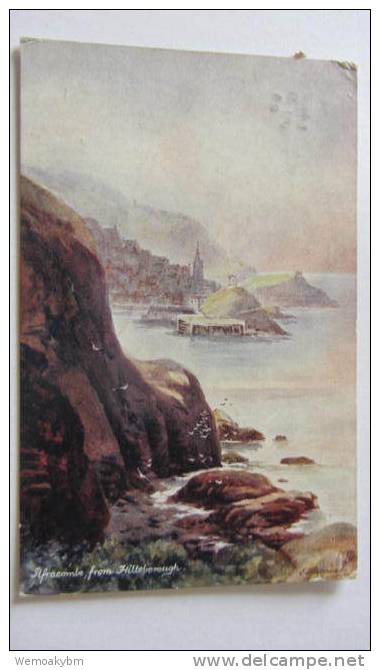 AK Post Card "Ilfracombe From Hillsborough" Date 9. Jun 1905 To Dresden-Neustadt 11.6.06 - Ilfracombe