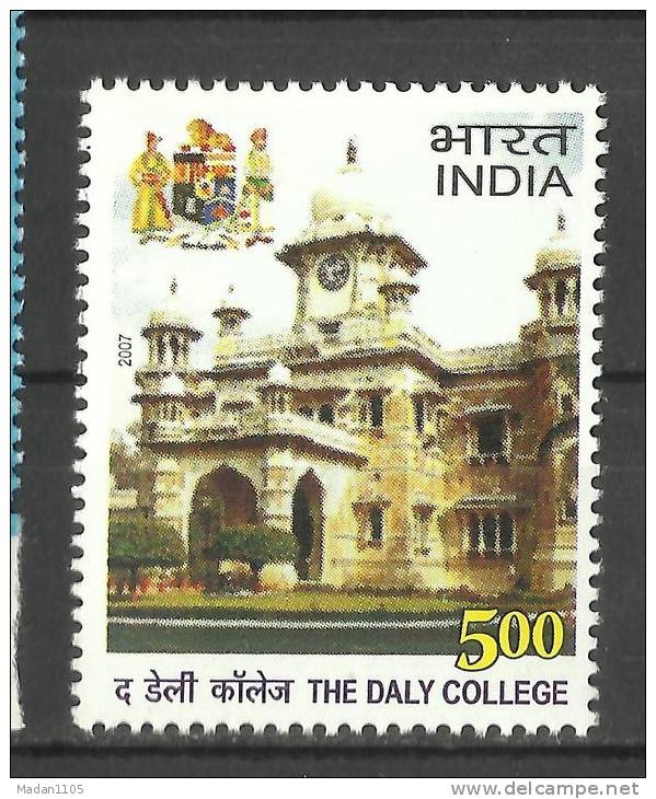 INDIA, 2007,  150 Years Of The Daly College,Indore,  MNH,(**) - Nuevos
