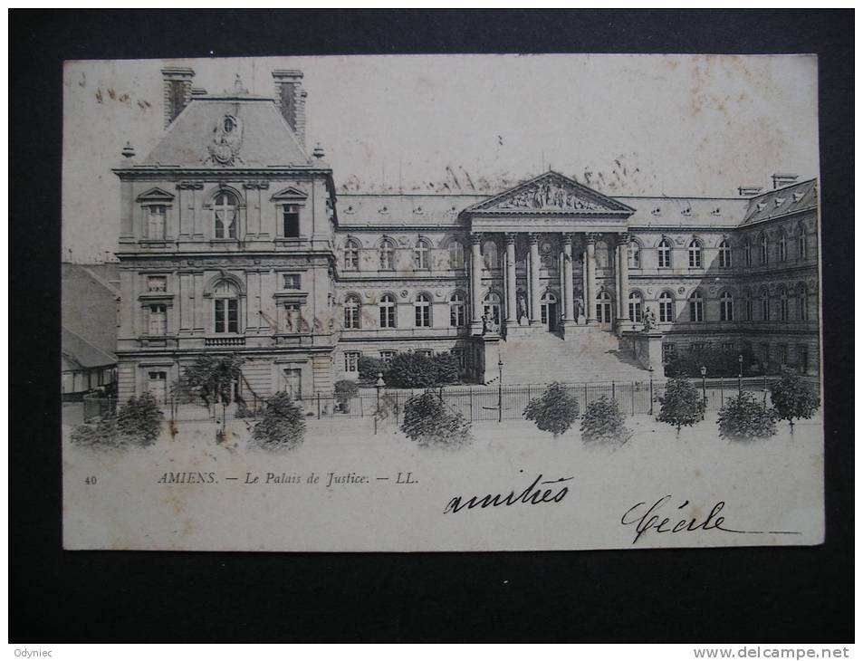 Amiens.-Le Palais De Justice 1902 - Picardie