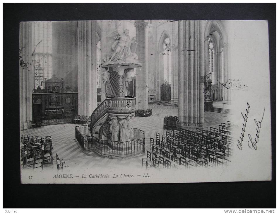 Amiens.-La Cathedrale.La Chaire 1902 - Picardie