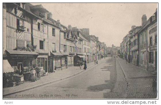 LISIEUX ( La Rue De Caen ) - Lisieux